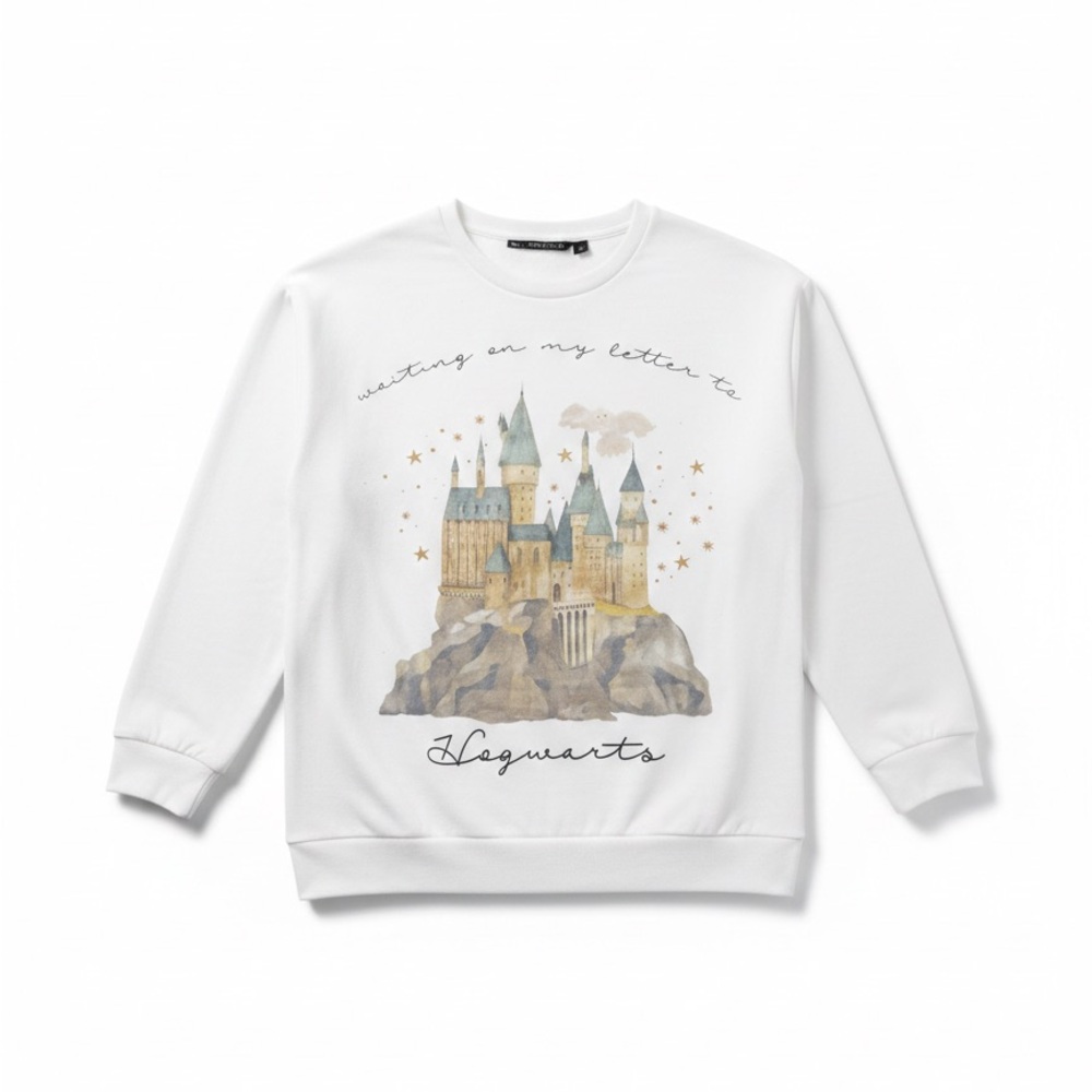 White Wizarding World SMALL sweatshirt